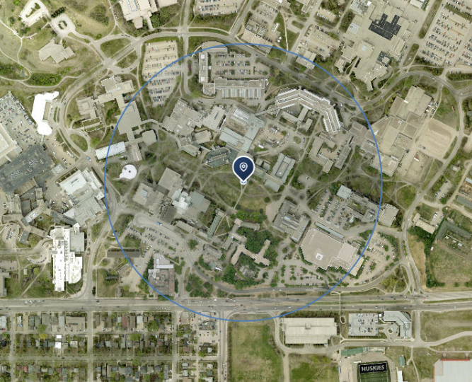 Geofence map